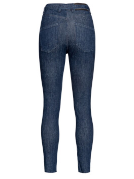 Jeans skinny power stretch con cintura - 3