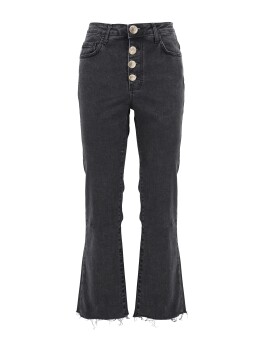 Jeans scuro modello boot-cut