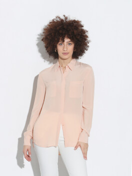 Crêpe de chine shirt - 3