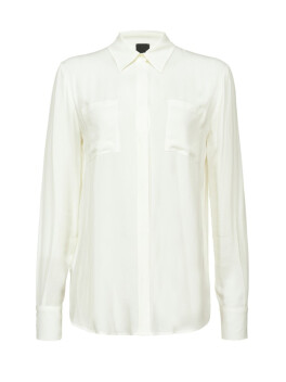 Camicia in crêpe de chine