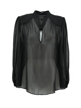 Blusa trasparente