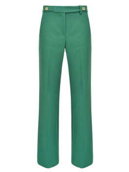 Pantaloni in crêpe pesante