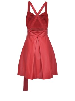 Vestito in similpelle - 3