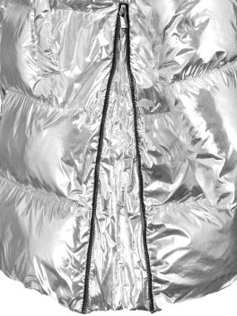 Piumino midi effetto specchio - 3