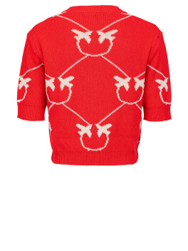 Maglia corta jacquard Monogram - 3