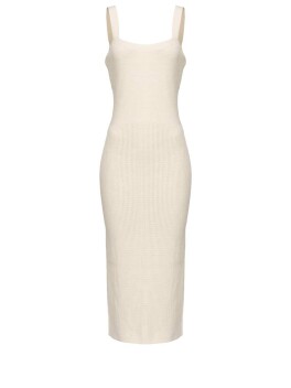 Vestito longuette in maglia