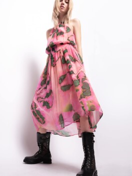 Vestito midi tie & dye - 3