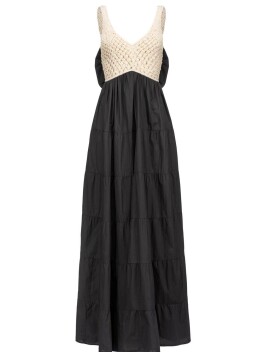Vestito con maxi fiocco