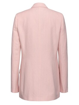 Blazer gessato fluido - 3