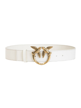 Love Birds leather belt