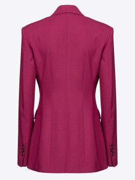 Blazer in lana tecnica - 3