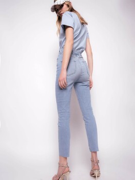 Jeans skinny con cintura Love Birds - 3