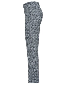 Pantaloni jacquard monogram stretch - 3