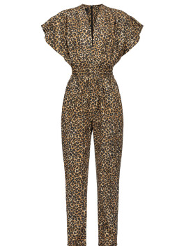 Tuta animalier leopardo