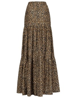Maxi gonna animalier leopardo - 3