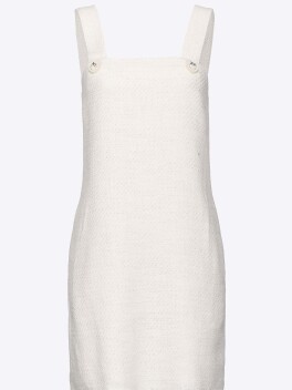 Mini dress in tweed