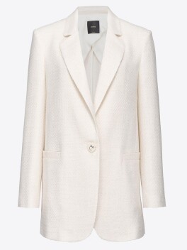Blazer in tweed