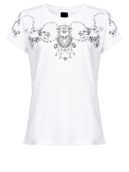 T-shirt in tattoo print