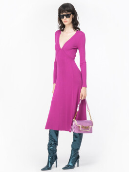 Vestito midi in maglia vanisè - 3