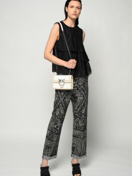 Pantaloni in popeline stampa bandana - 3