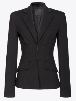 Blazer con dettaglio bustier