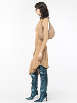 Vestito midi asimmetrico - 3