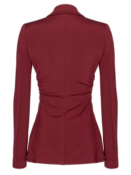 Blazer slim in tessuto tecnico - 3