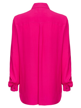 Camicia in crêpe de Chine di misto seta - 3