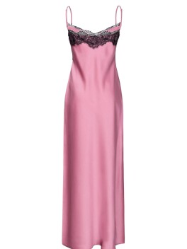 Slip dress in raso fluido - 3