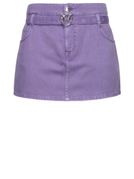 Shorts minigonna con cintura