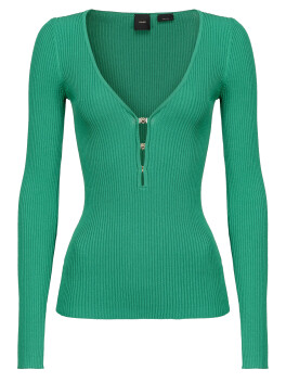 Close-fitting long-sleeved top