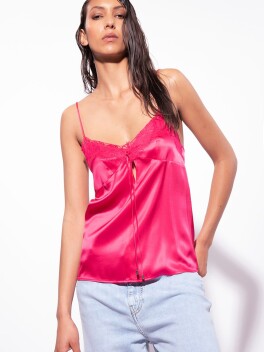 Lingerie-style top - 3