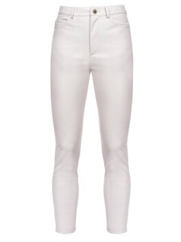 Pantaloni skinny effetto pelle