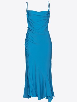 Vestito slipdress misto seta