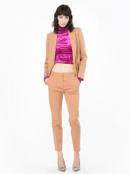 Blazer con bottoni in metallo - 3