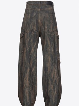 Jeans ampi stile cargo - 3