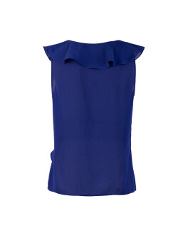 Blusa con balza - 3
