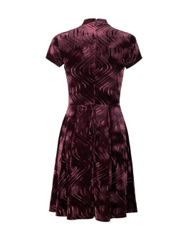 Vestito corto con cerniera - 3