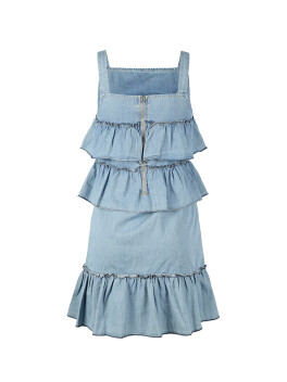 Dress with flounces - 3