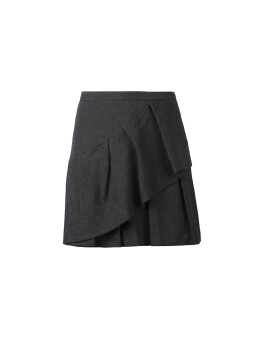 Skirt with ruffle