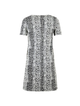 Printed half sleeve dress - 3