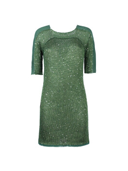 Square neckline dress