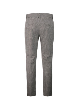 Check cigarette trousers - 3