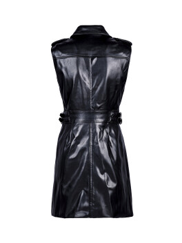 Faux leather dress - 3