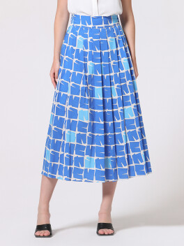 A-model printed skirt - 3