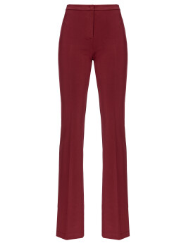 Flare-fit trousers