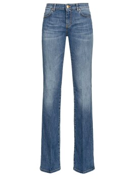 Five-pocket vintage flare-fit jeans