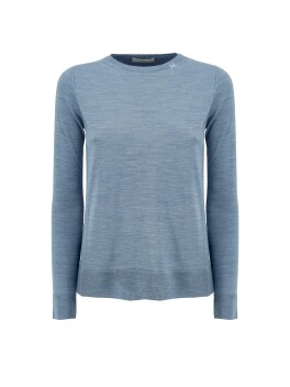 Organic wool crewneck sweater