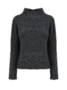Multicolored turtleneck