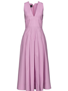 Midi dress in cotton